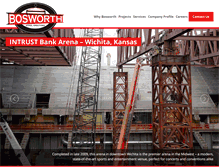 Tablet Screenshot of bosworthsteel.com